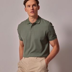 Olive Green Polo Shirt - Classic